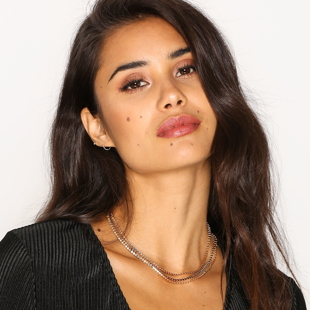 Fishbone Chain Choker Necklace Fishbone Chain Choker Necklace