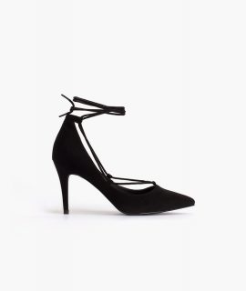 Pointy Lace Up Pump 2
